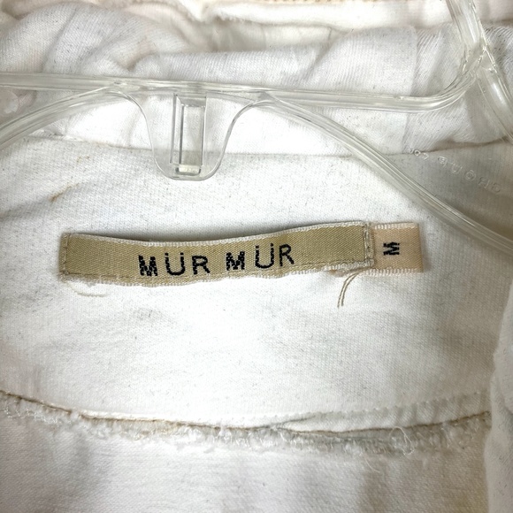 Mur Mur Ivory Double Zipper Jacket - Picture 5 of 10